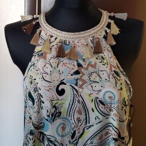 Laundry by Shelli Segal Women’s Printed Pastel Maxi Dress - Picture 5 of 9